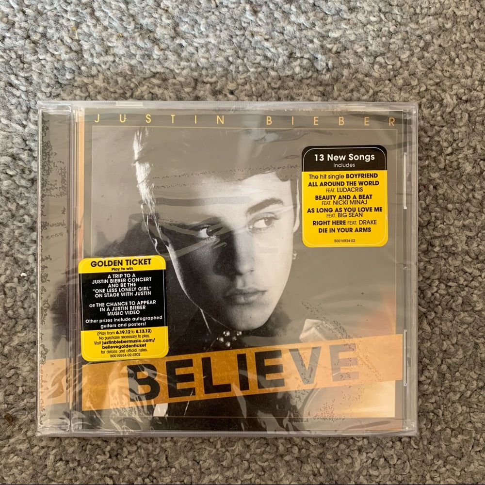 Believe Justin Bieber CD (2012)